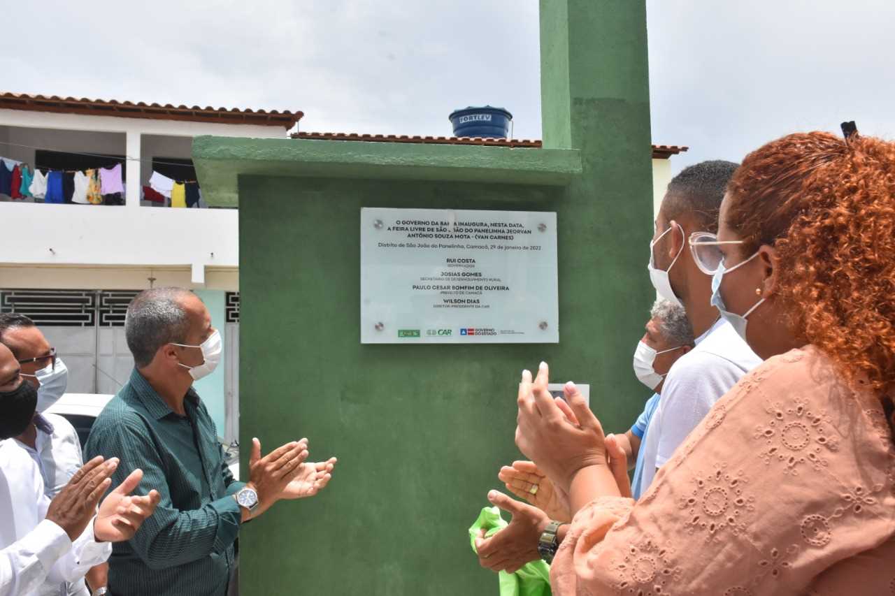 Camacã: Prefeitura entrega a nova feira livre de São João do Panelinha